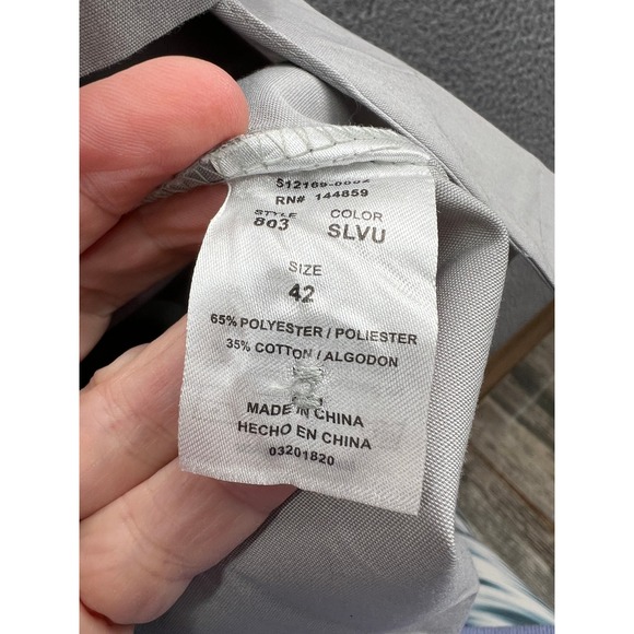 Adar Lab Coat Professional Workwear Uniform Tan Size 42 - Picture 13 of 15